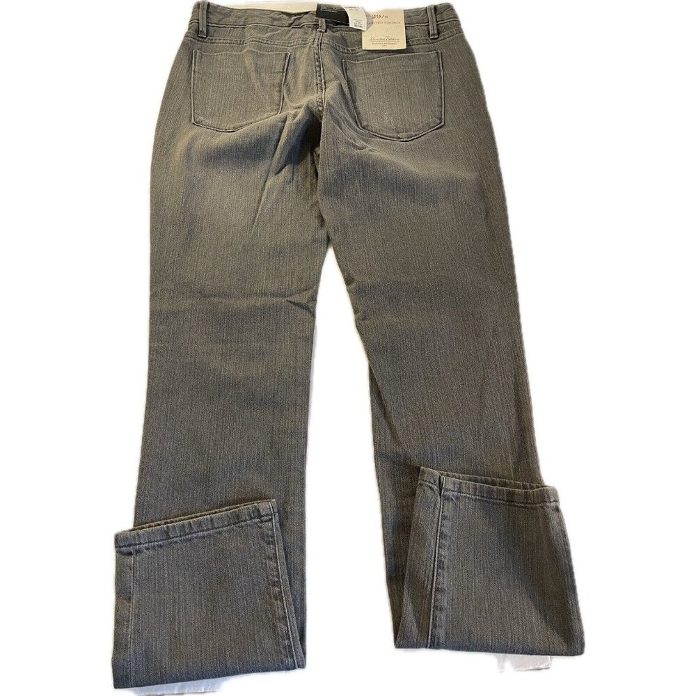 BANANA REPUBLIC LIMITED EDITION WOMEN SZ 28/8  STRAIGHT LEG JEANS NWT $55 Gray